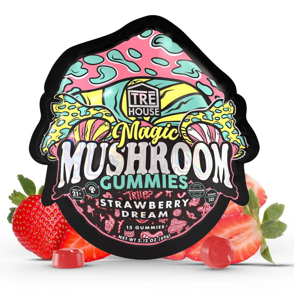 Tre House Consumable Strawberry Dream Mushroom Gummies