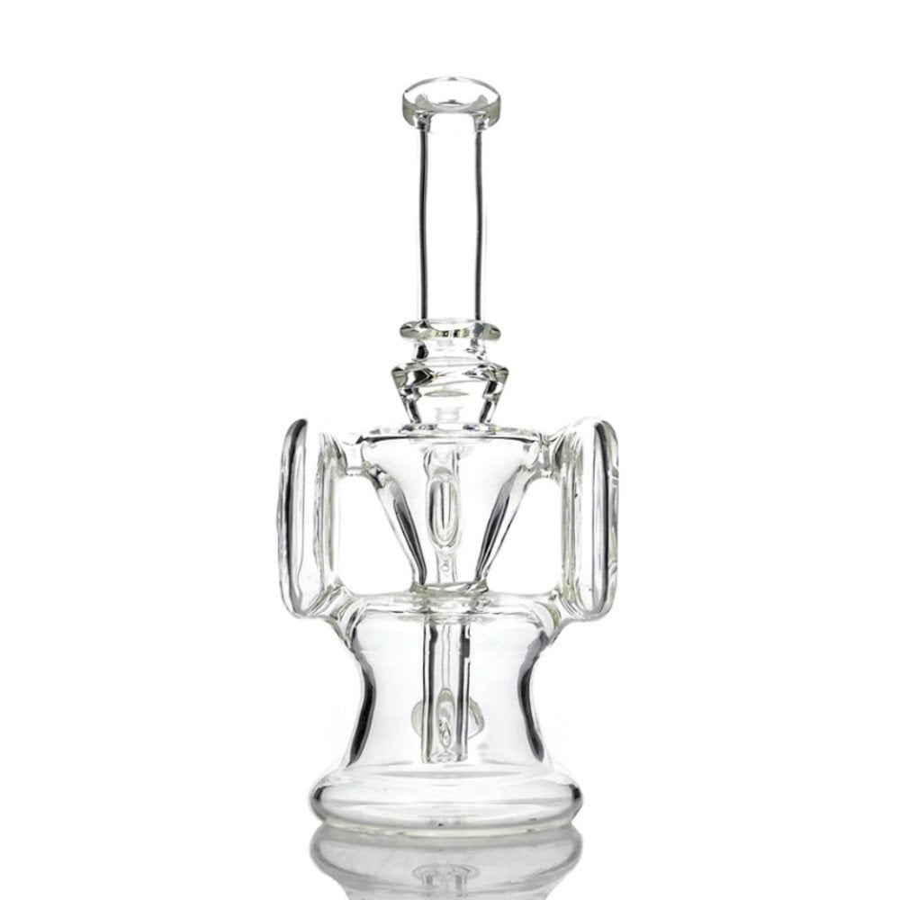 Fat Buddha Glass Dab Rigs Disc Recycler Mini Dab Rig