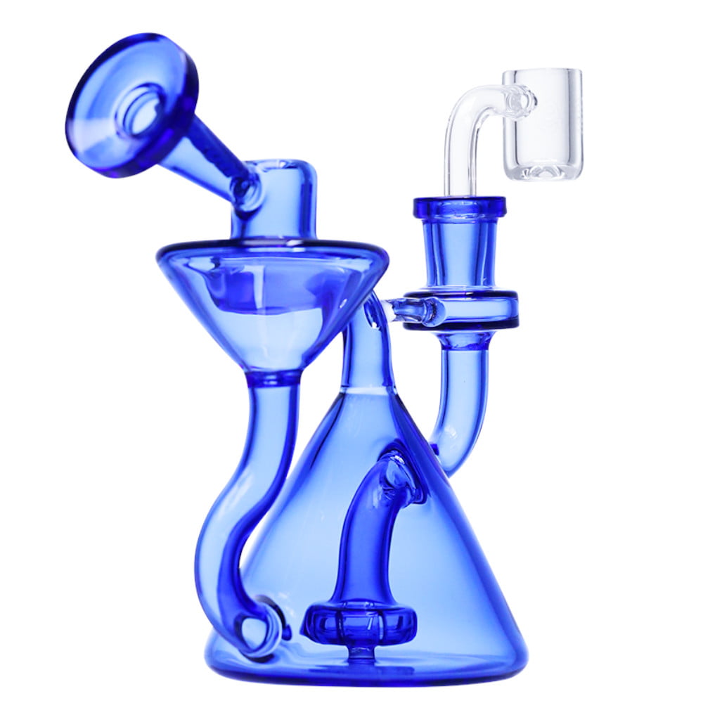 Cheech Glass Dab Rigs Recycler Disc Dab Rig