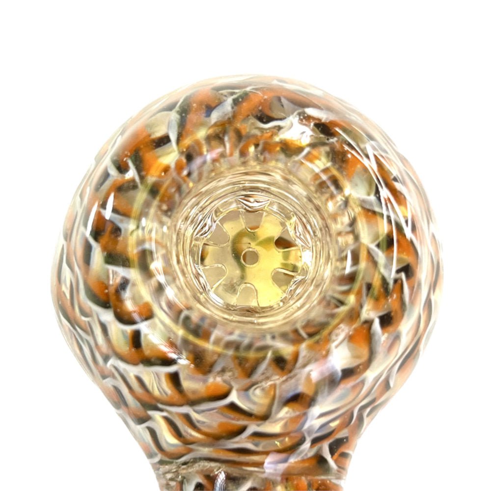 Fat Buddha Glass Pipe 3D Built In Screen Pipe