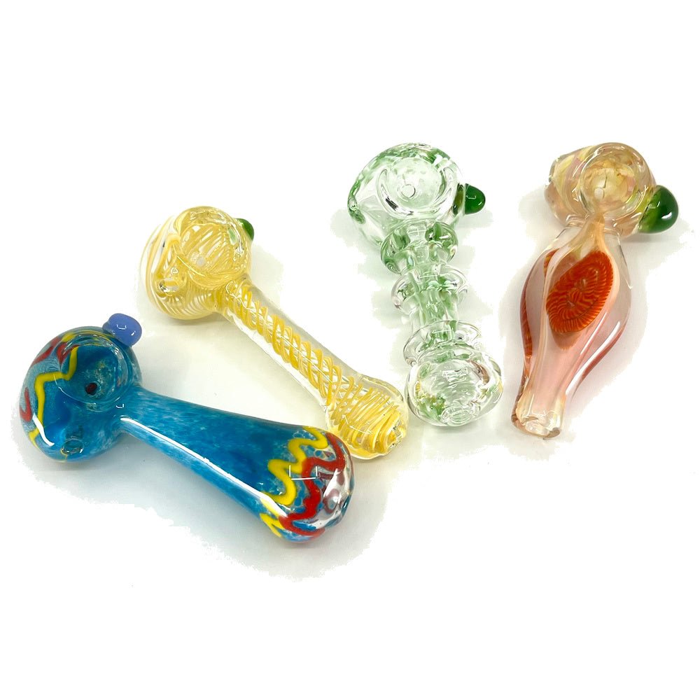 Fat Buddha Glass Pipe 4 Pipes for $20