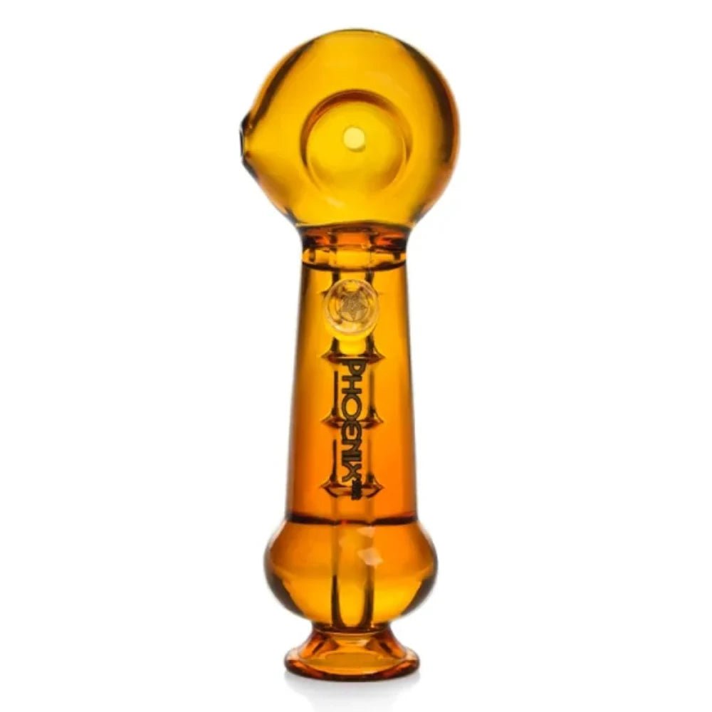 Phoenix Pipe Amber Glycerin Hand Pipe