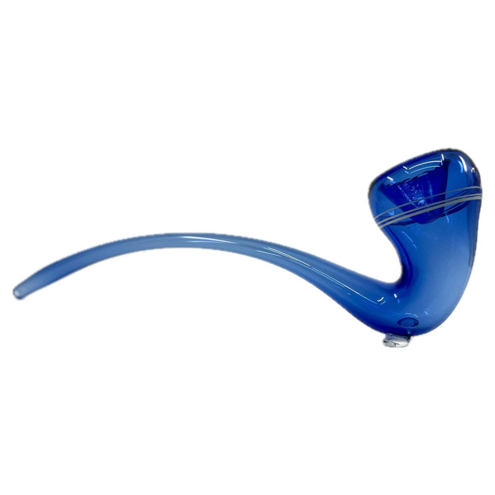 Fat Buddha Glass Pipe Blue Arc Gandalf Pipe