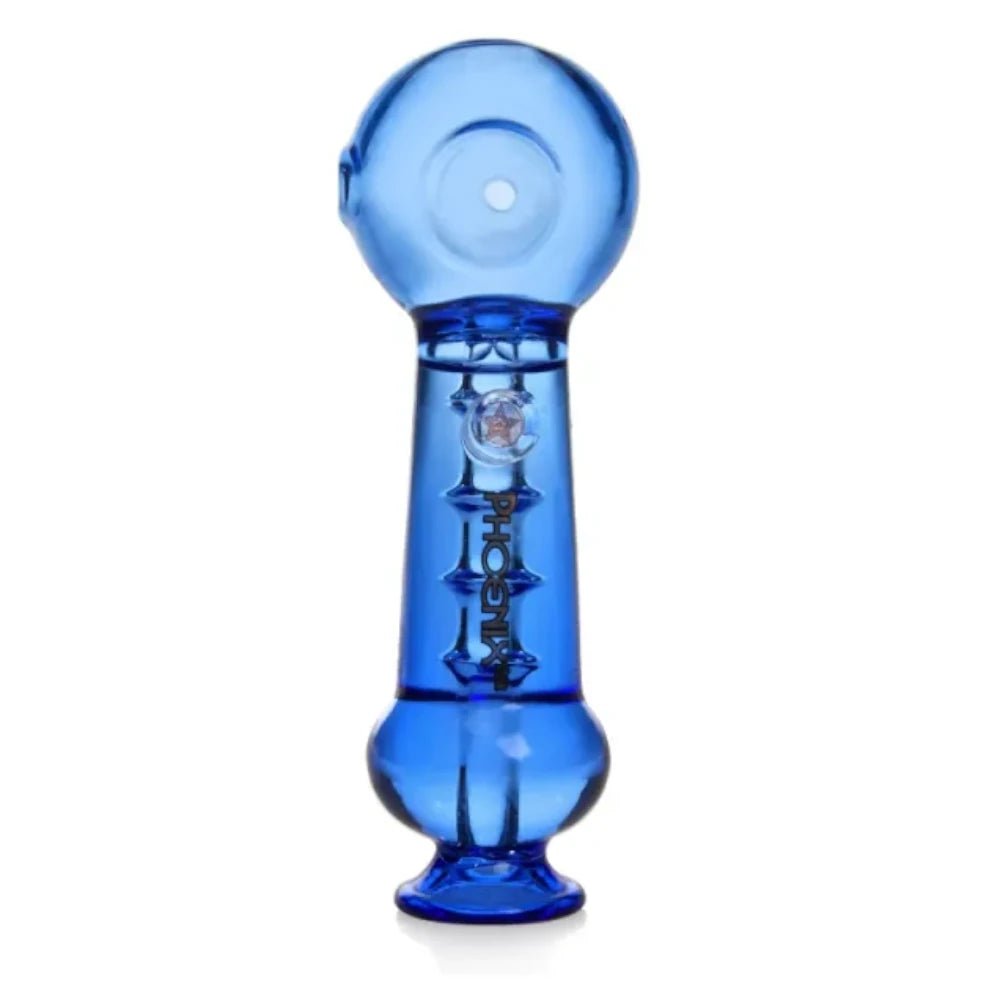 Phoenix Pipe Blue Glycerin Hand Pipe