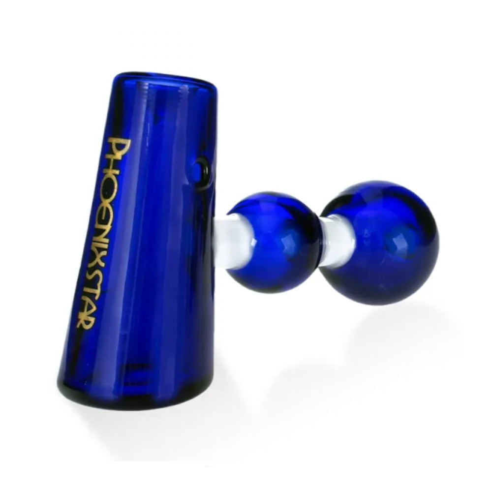 Phoenix Pipe Blue Gravity Hammer Pipe