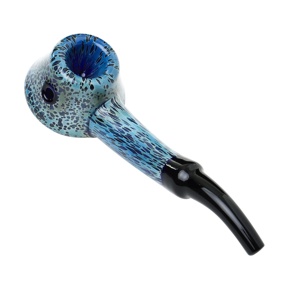 Human Grade Pipe Blue Volcano Pipe