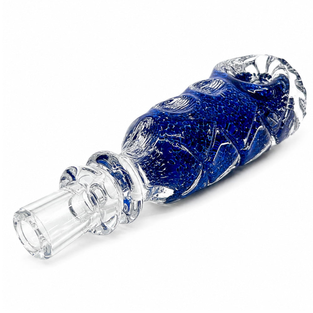Fat Buddha Glass Pipe Bottle Style Hand Pipe