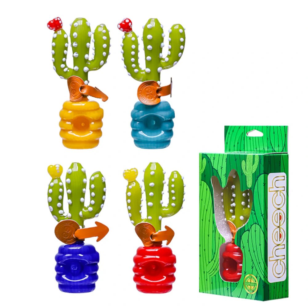 Cheech Glass Pipe Cactus Hand Pipe