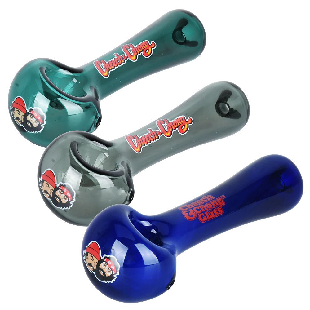 Fat Buddha Glass Pipe Cheech & Chong Spoon Pipe