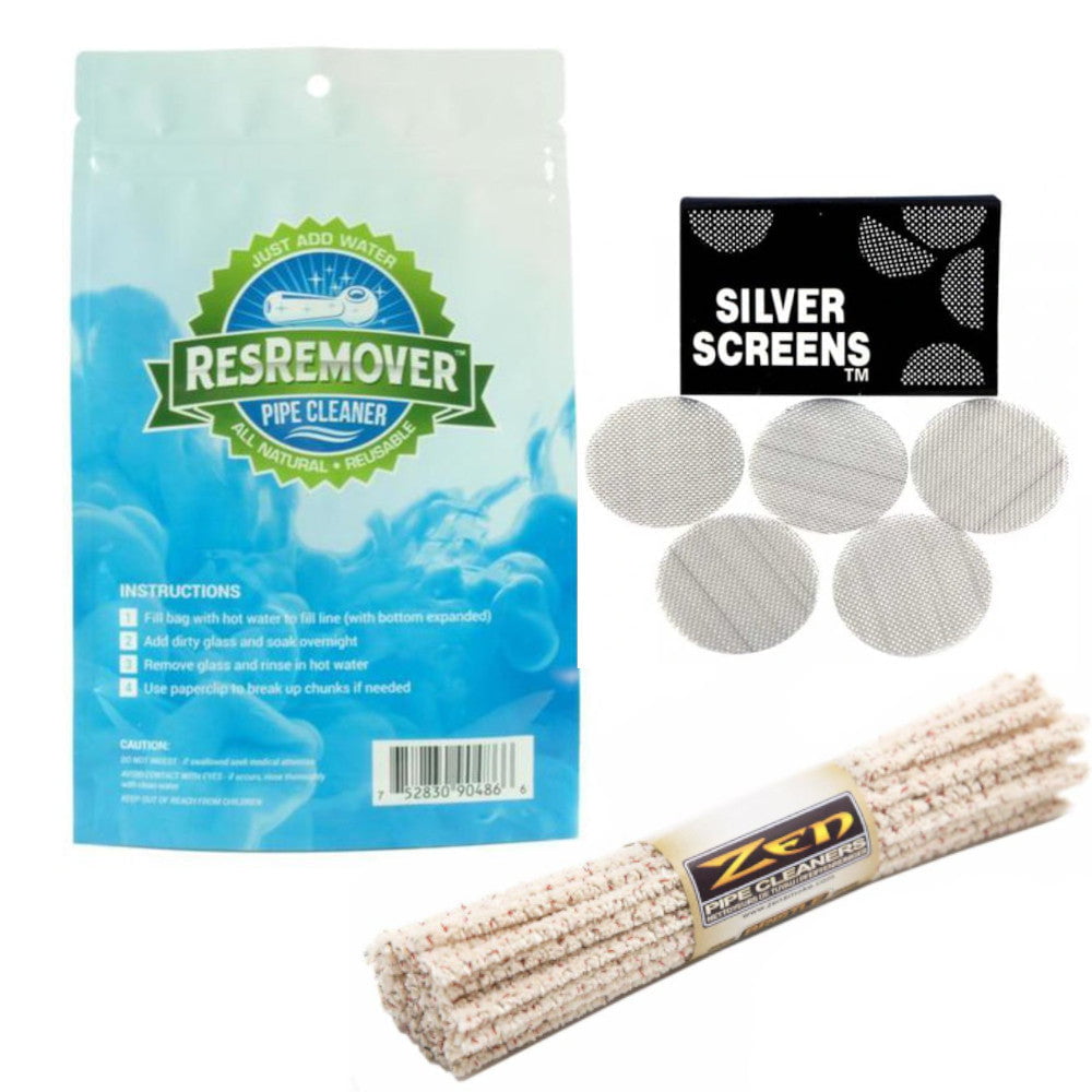 Fat Buddha Glass Pipe Cleaning Bundle