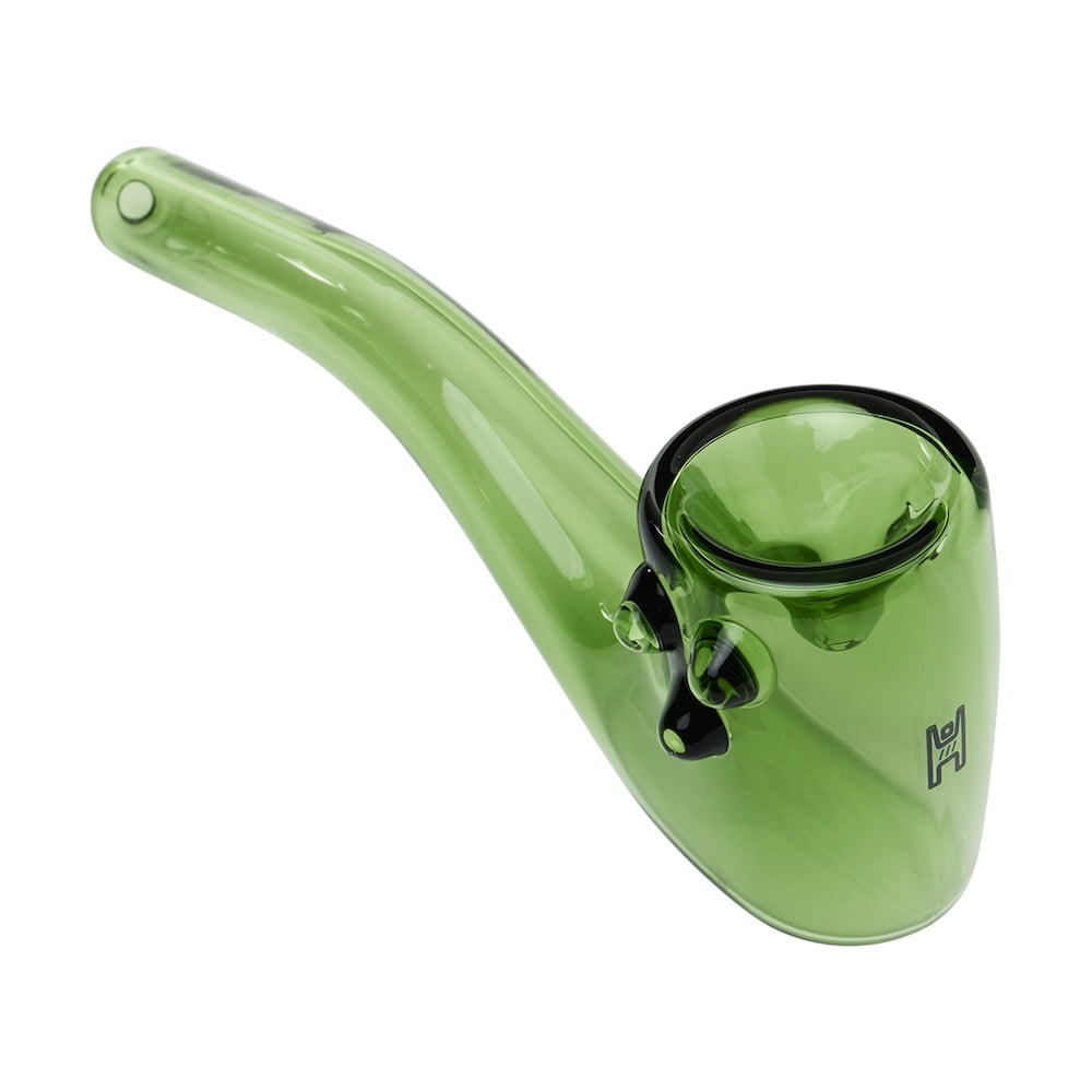 Human Grade Pipe Green Briar Sherlock Pipe