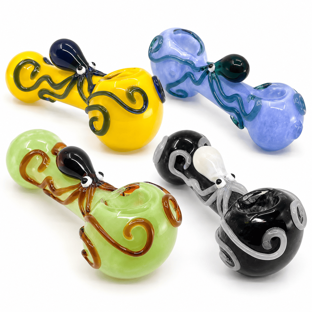 Fat Buddha Glass Pipe Octo Boss Pipe
