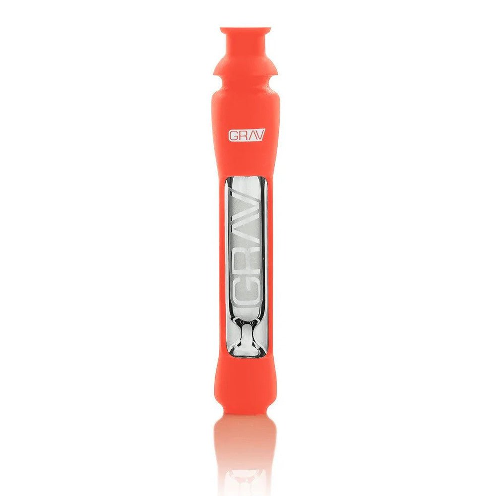 Grav Pipe Orange 12mm Taster Silicone Skin