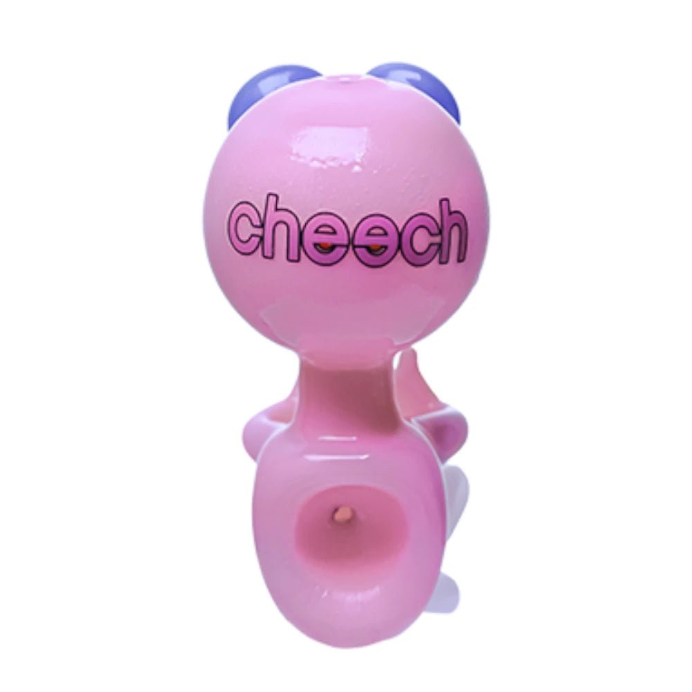 Cheech Glass Pipe Pink Birdie Hand Pipe