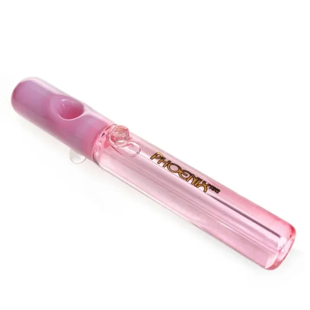 Phoenix Pipe Pink Chilled Steamroller Pipe