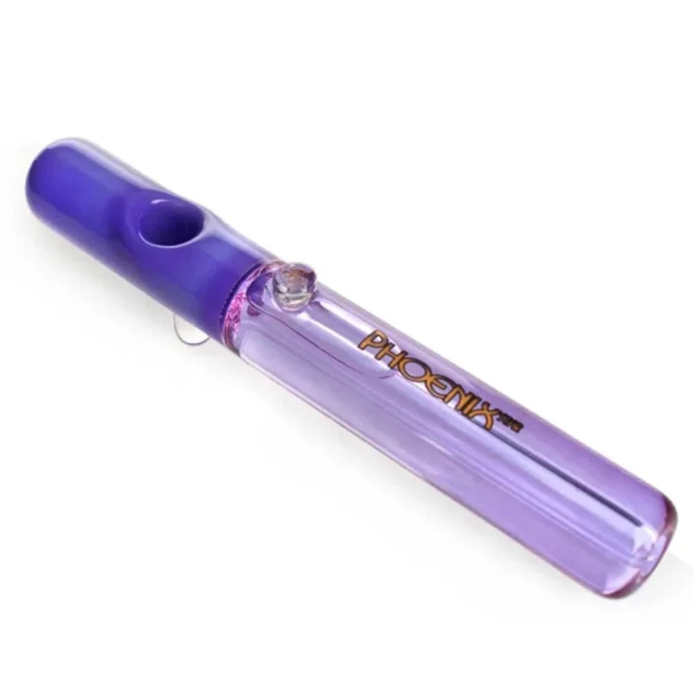Phoenix Pipe Purple Chilled Steamroller Pipe