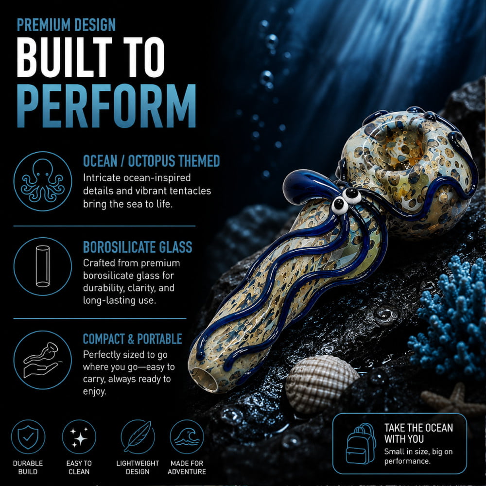 Fat Buddha Glass Pipe Scuba Doo Glass Pipe