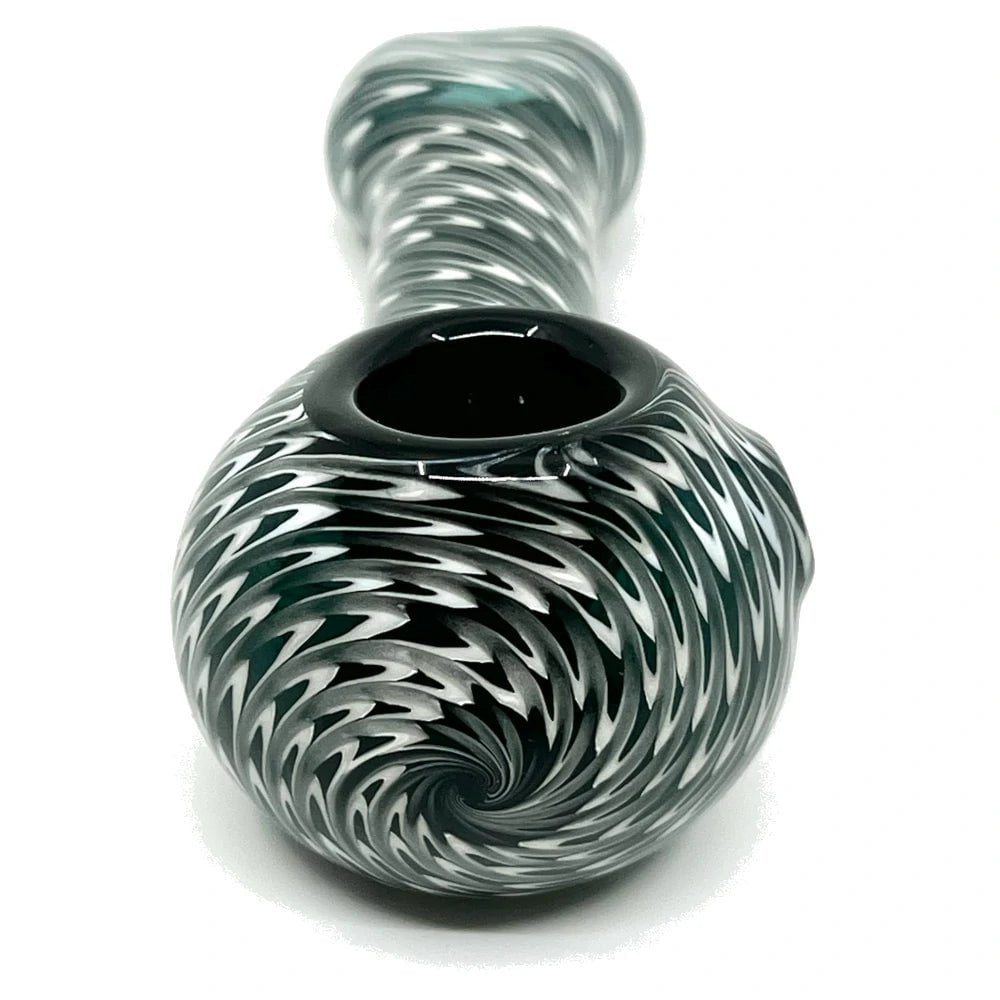 Fat Buddha Glass Pipe Slotted Bowl Pipe