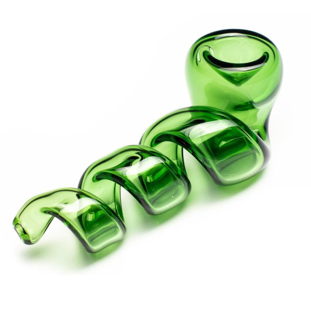 Fat Buddha Glass Pipe Twisted Pipe