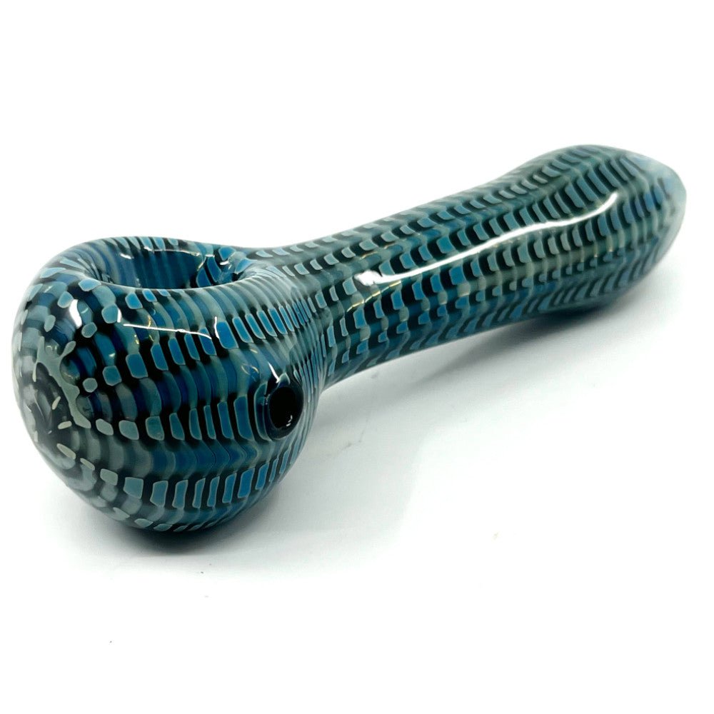 Fat Buddha Glass Pipe Wrap & Rakin Pipe