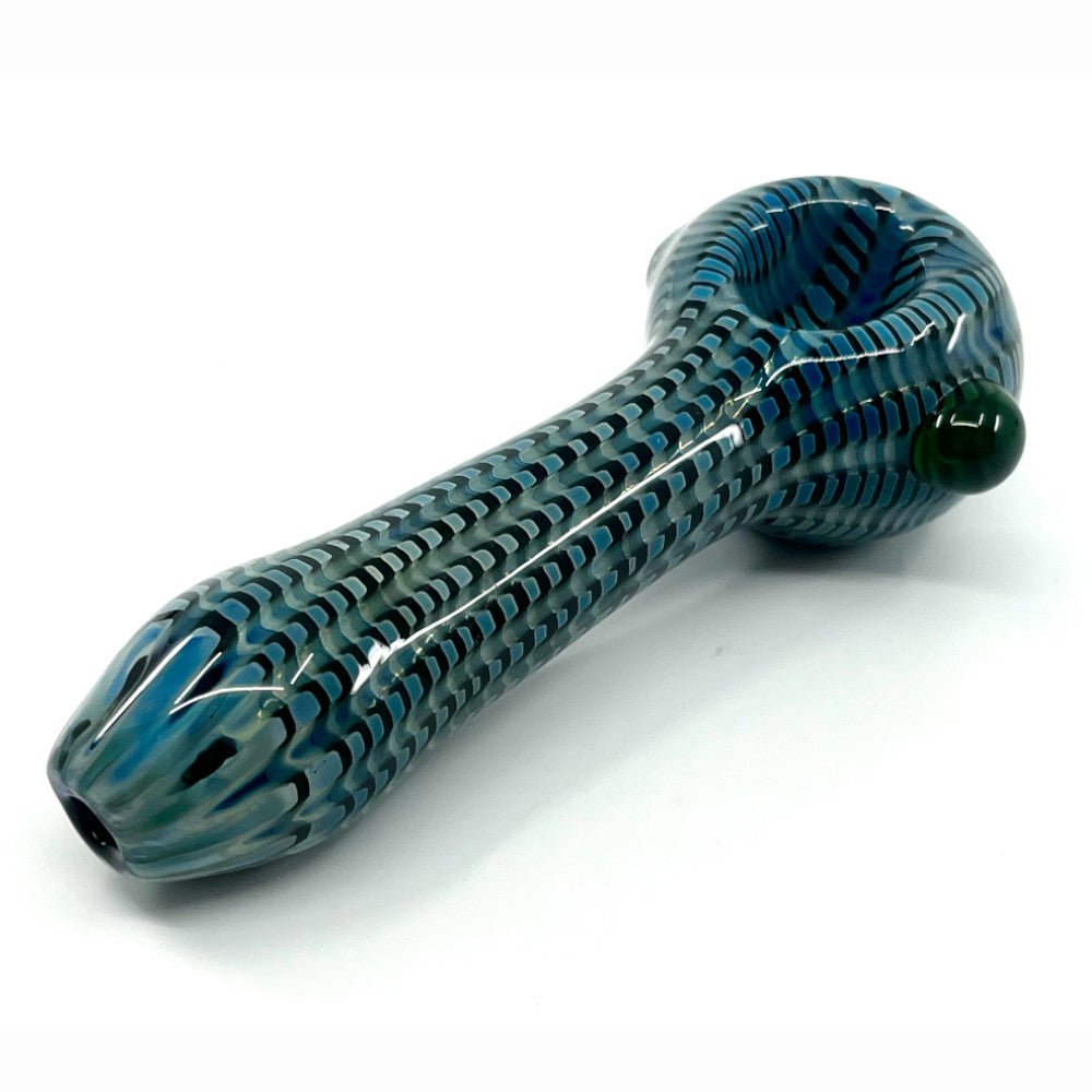 Fat Buddha Glass Pipe Wrap & Rakin Pipe