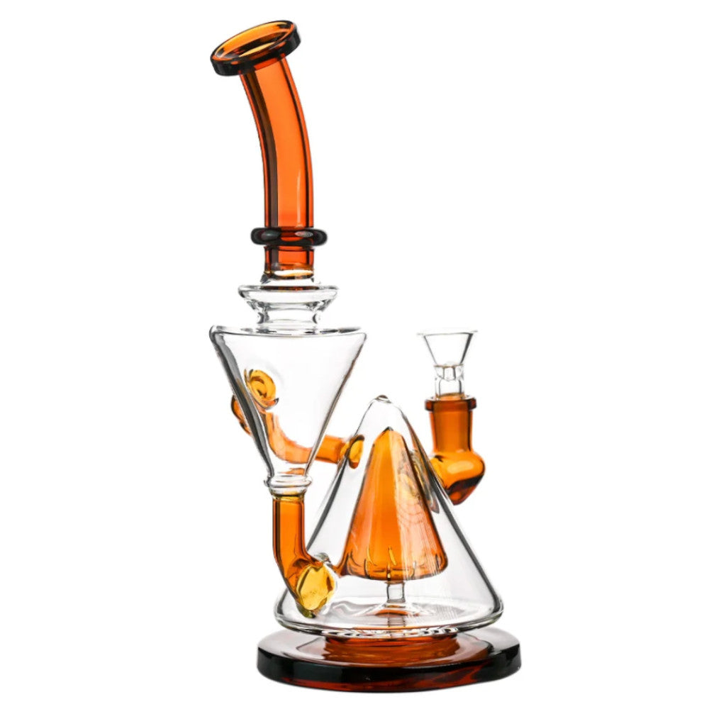 10" Cone Recycler Bong