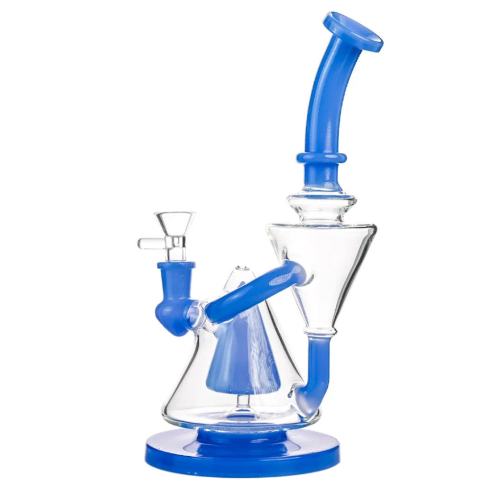 10" Cone Recycler Bong