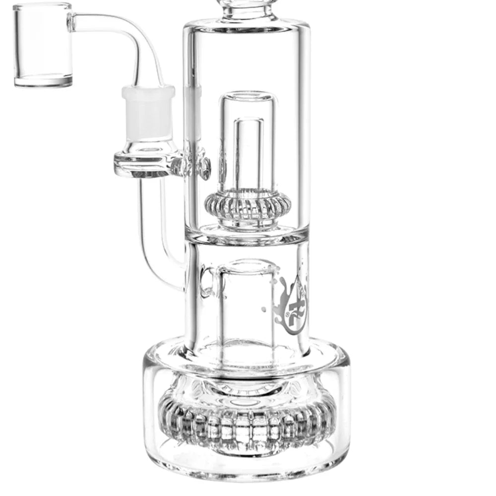 Double Tier Glass Dab Rig