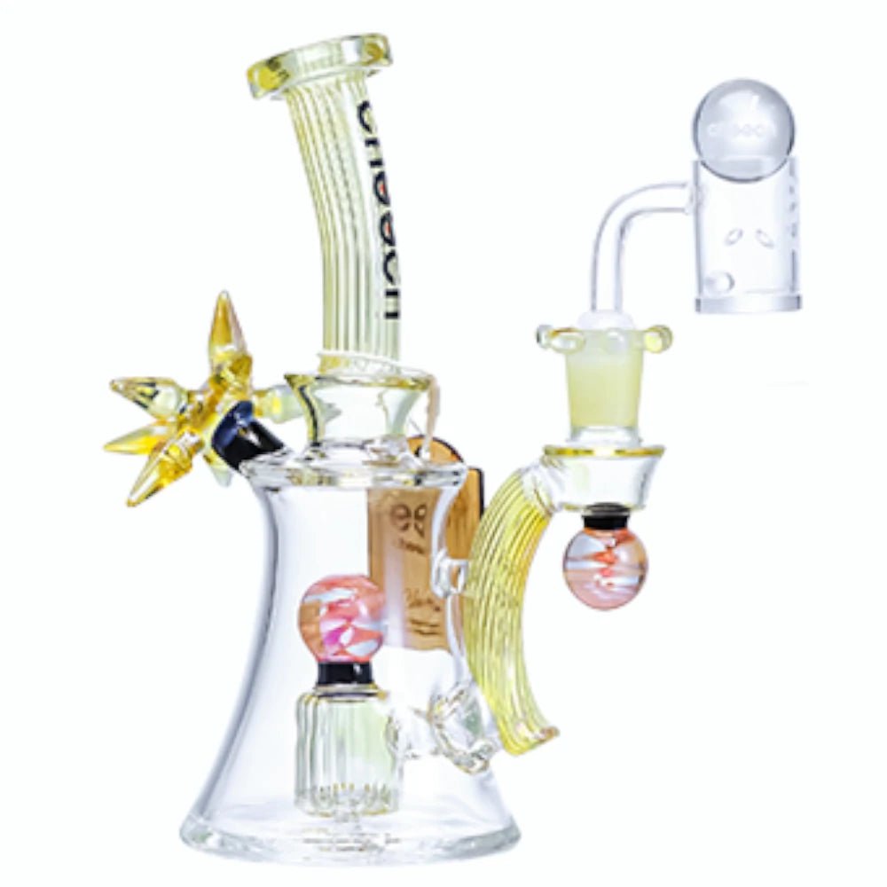 Cheech Glass Yellow El Fumidor Dab Rig