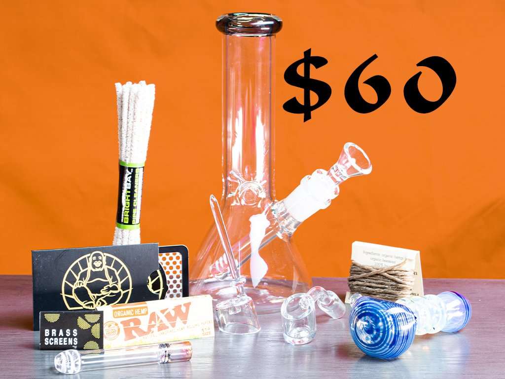 $60 Gift Box Fat Buddha Glass 