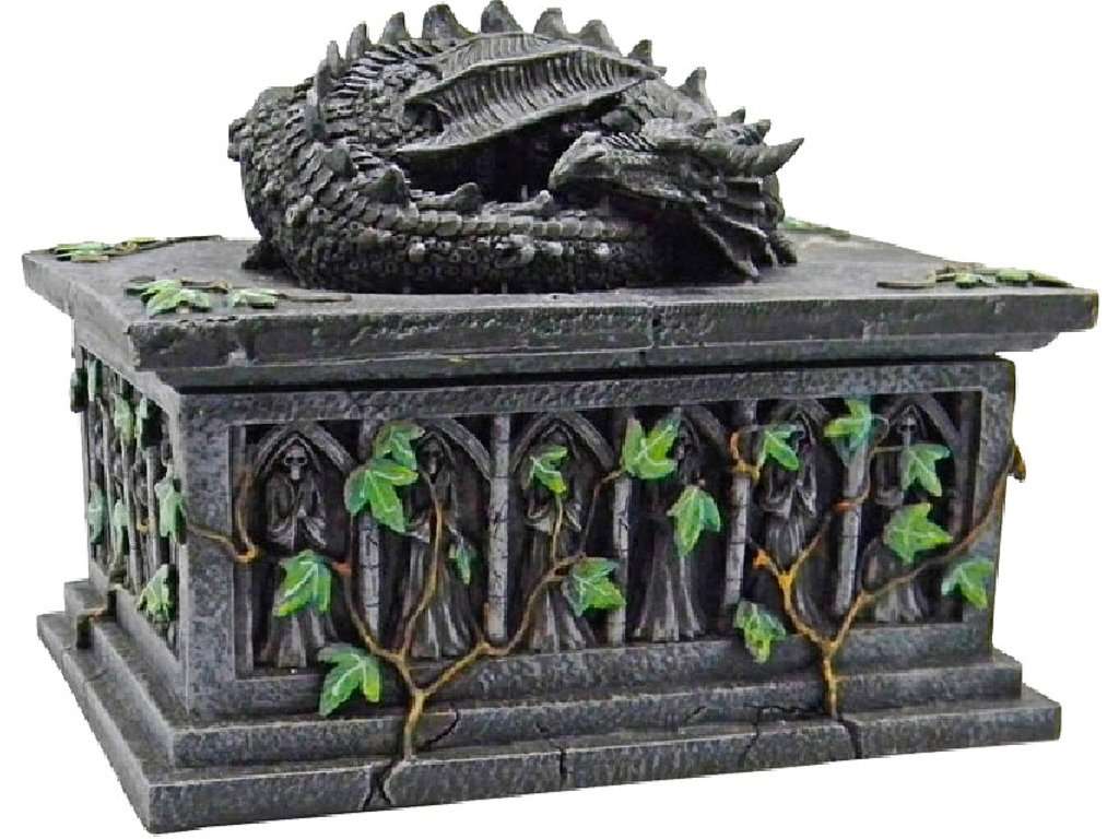 Fujima Accessories Dragon Guardian Sarcophagus Stash Box
