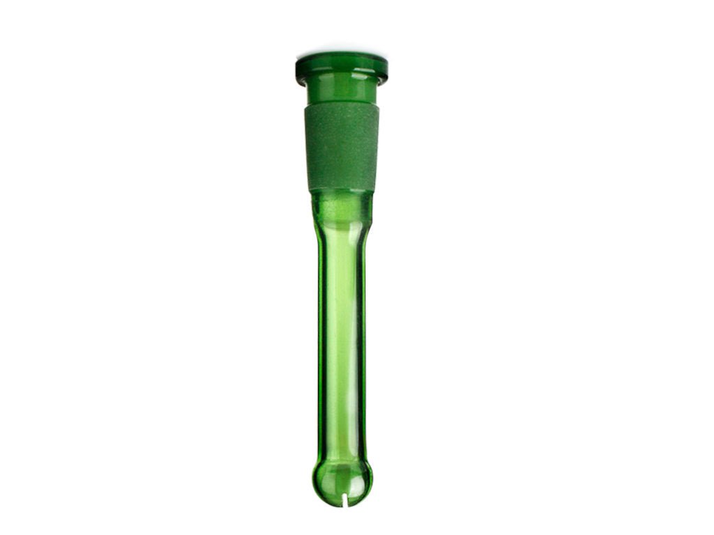 Fat Buddha Glass Accessories Green 4in Color Downstem