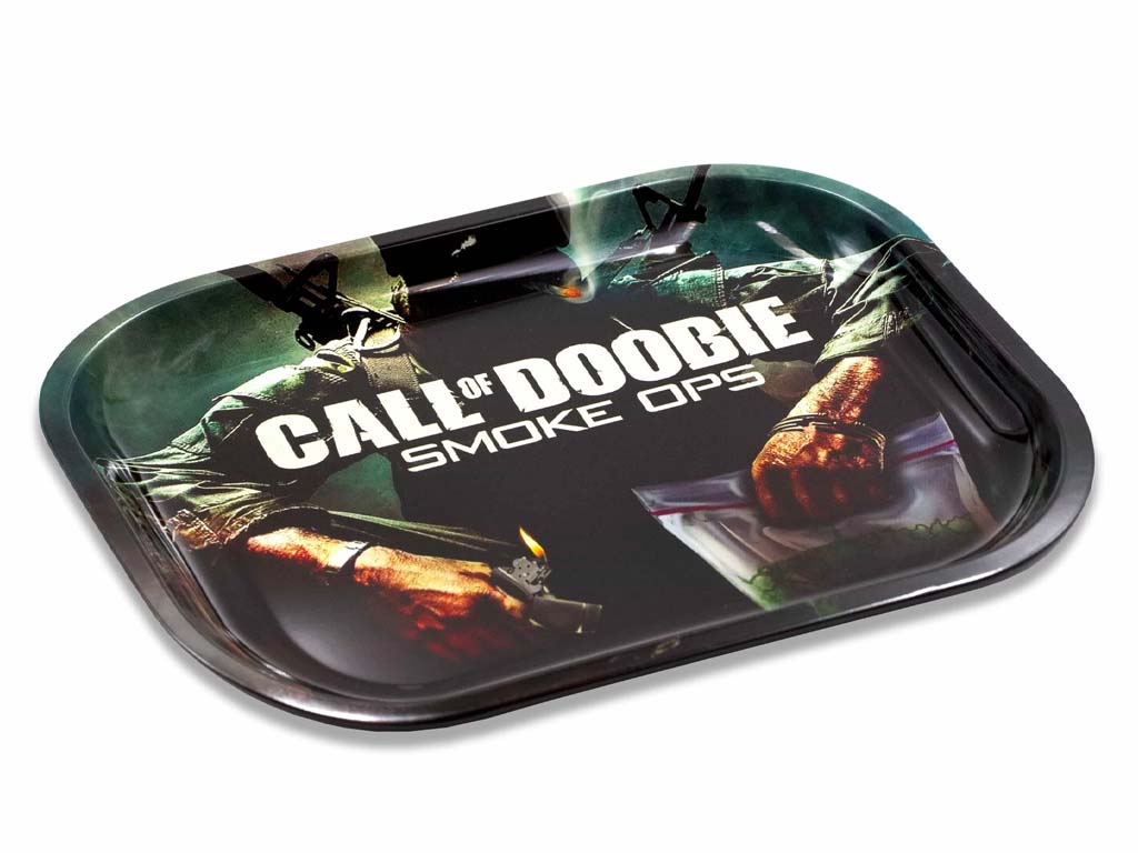 V Syndicate Accessories Metal Tray Call Of Doobie