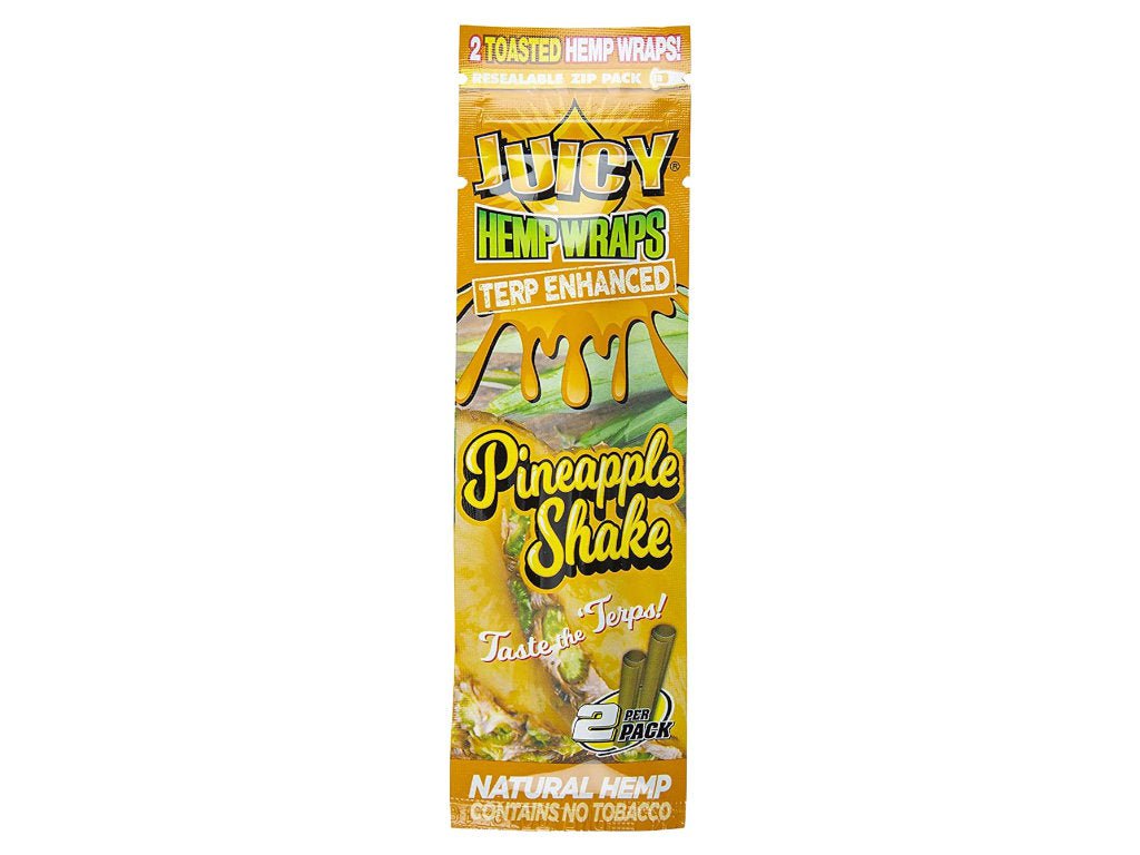 Juicy Jays Accessories Pineapple Shake Hemp Wrap 3 pack
