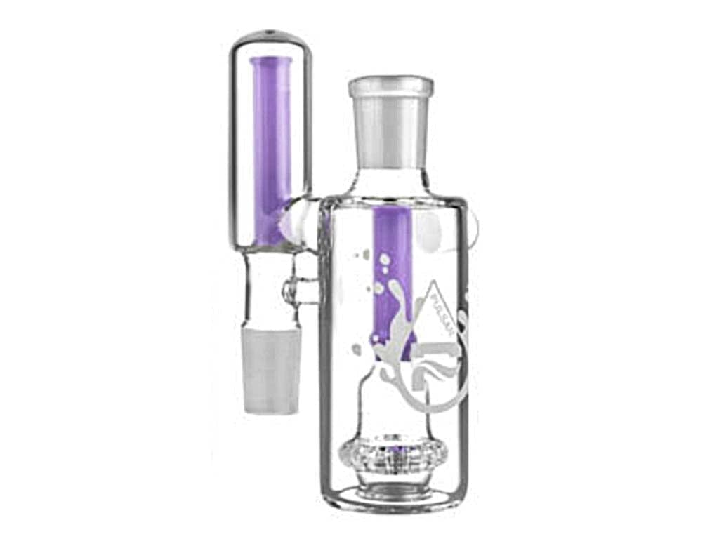 Purple 14mm 90° Ash Catcher Fat Buddha Glass