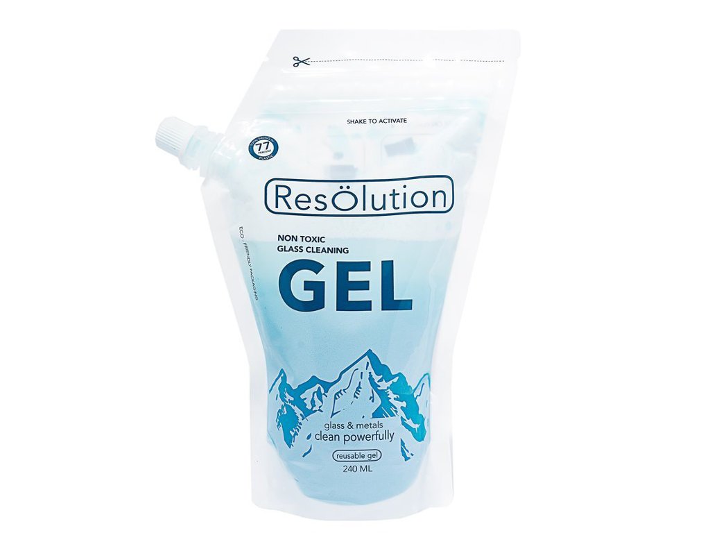 Resolution Gel Glass Cleaning Solution