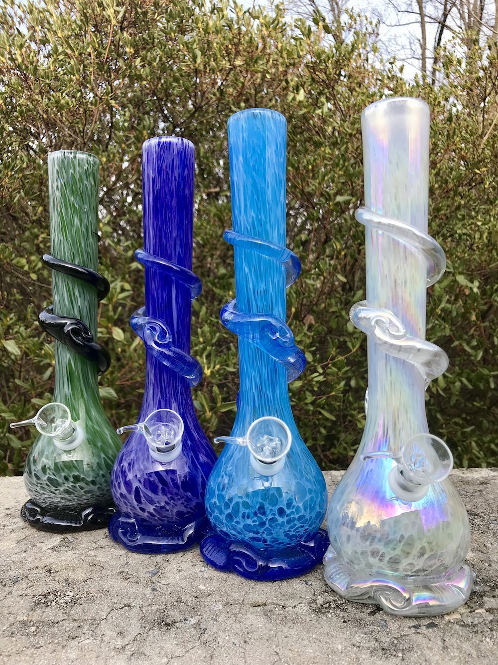 Vase Bong with Wrap