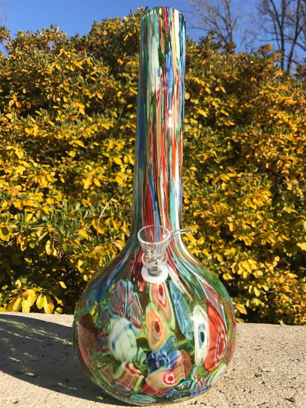 Milli Green Glass Bong