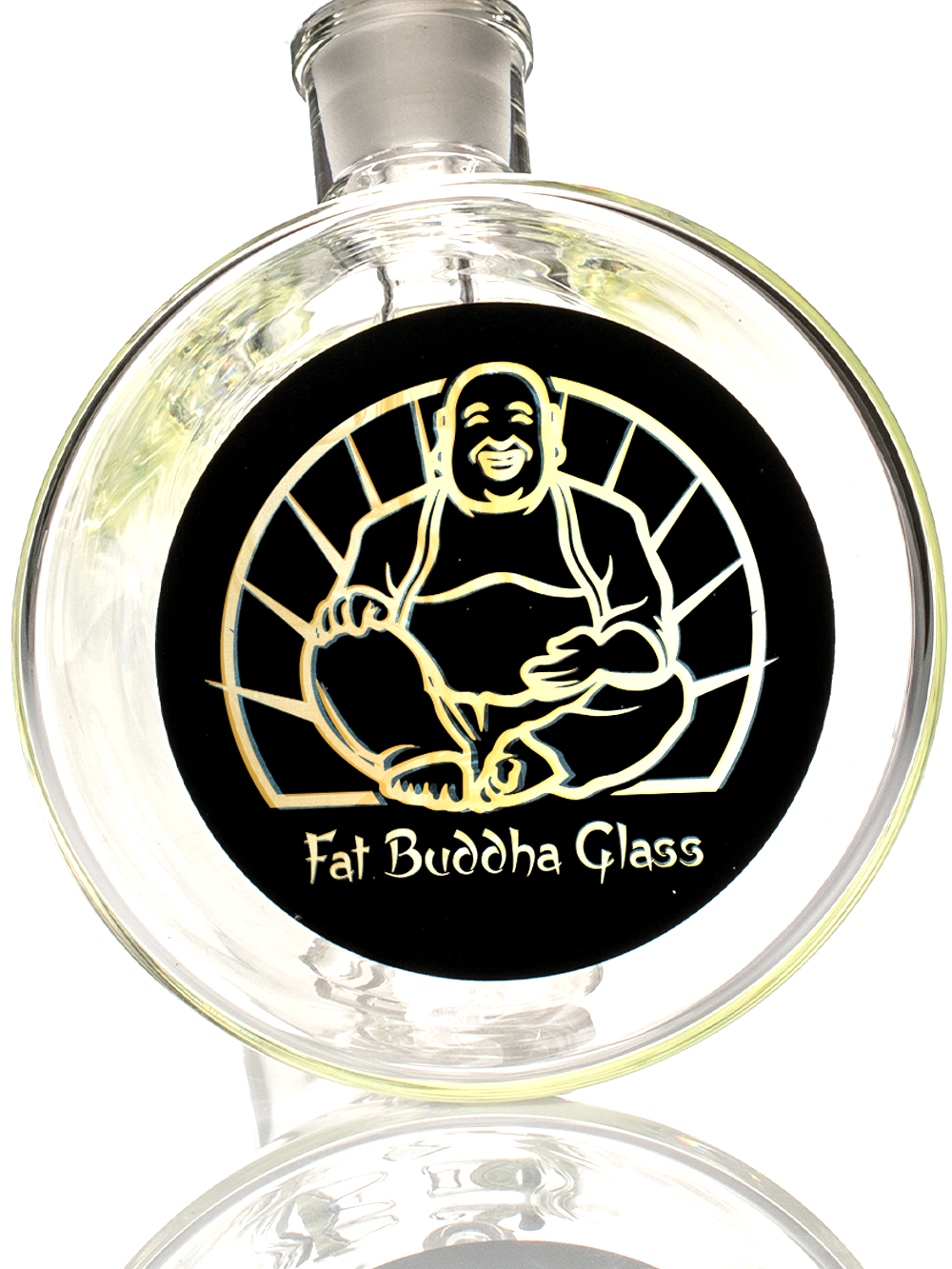 Beaker Tree Bong  Fat Buddha Glass