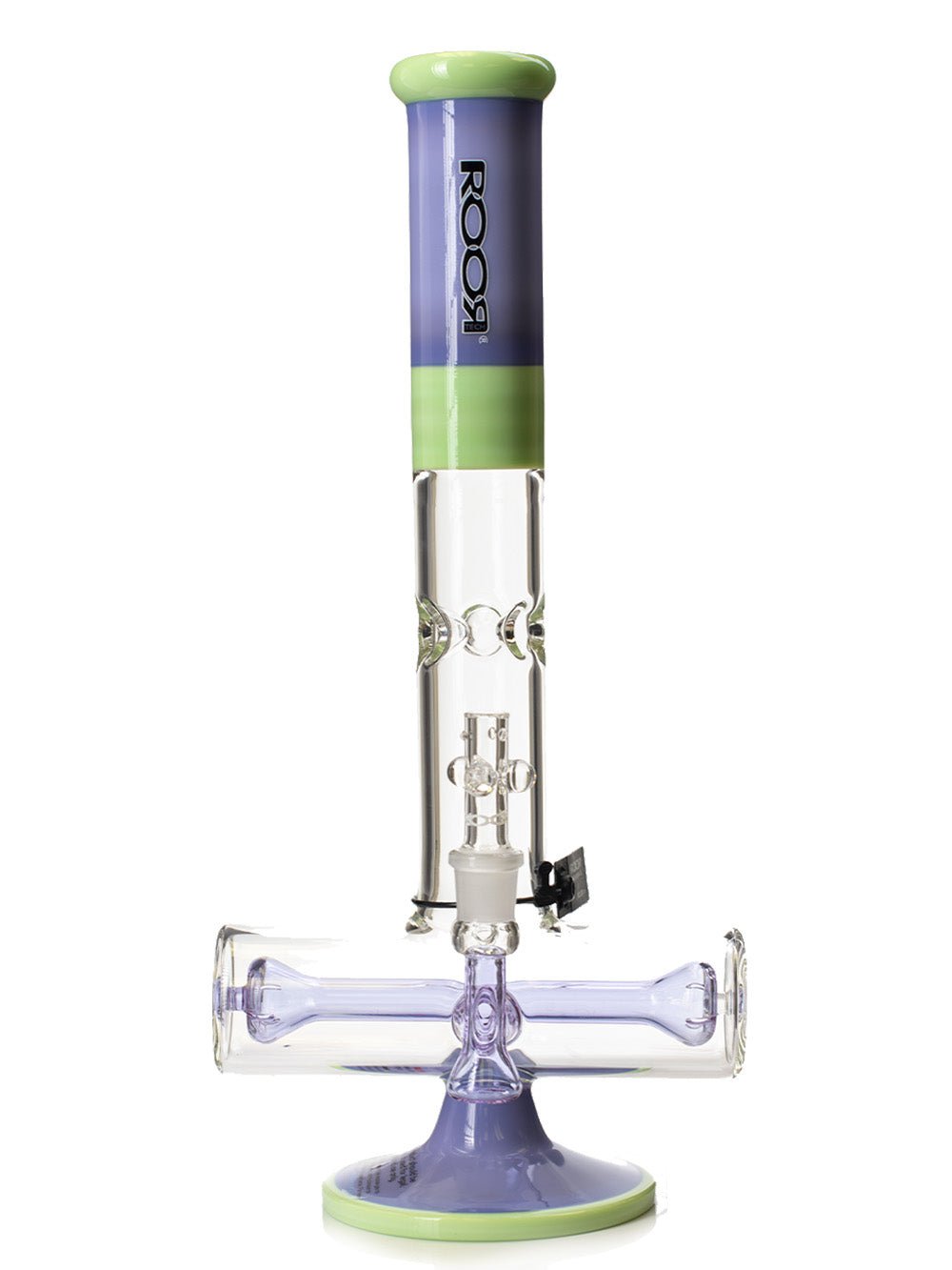 An 18 Inch Inline Bong with Stunning Colors and a Classic Design