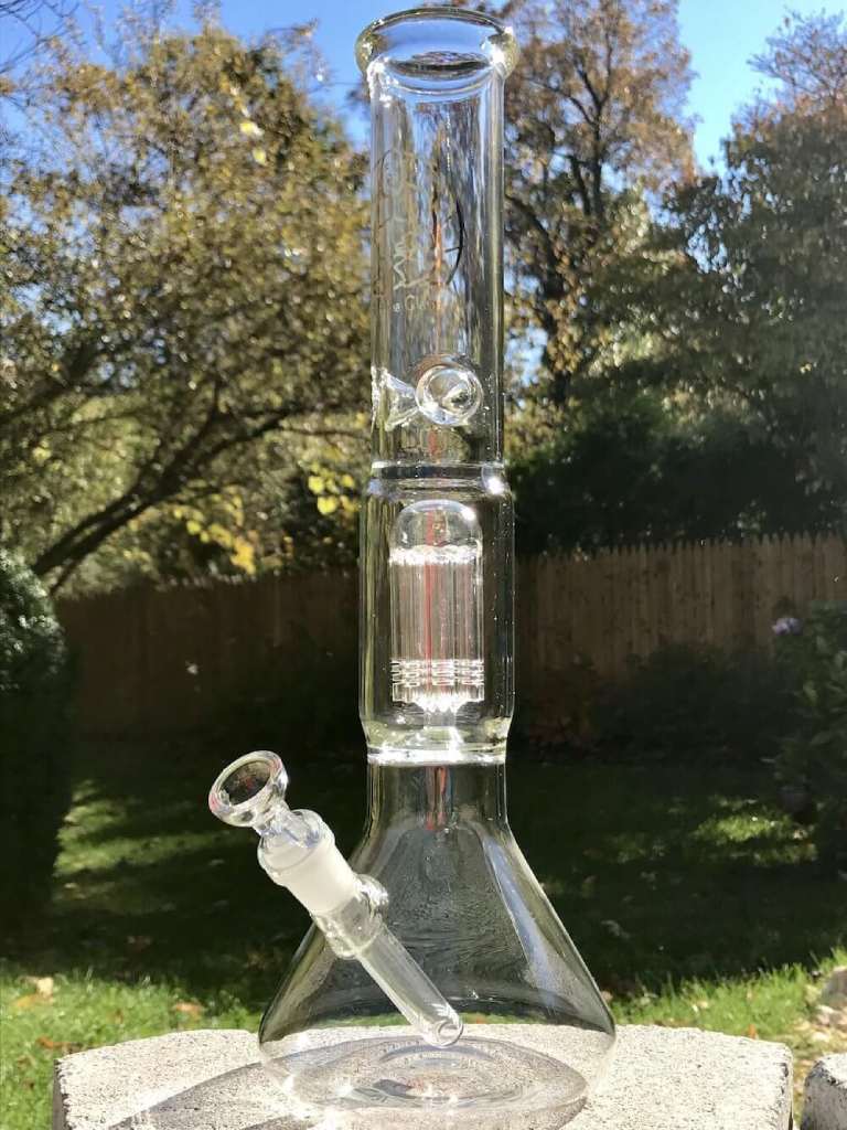 Beaker Tree Percolator Bong Fat Buddha Glass