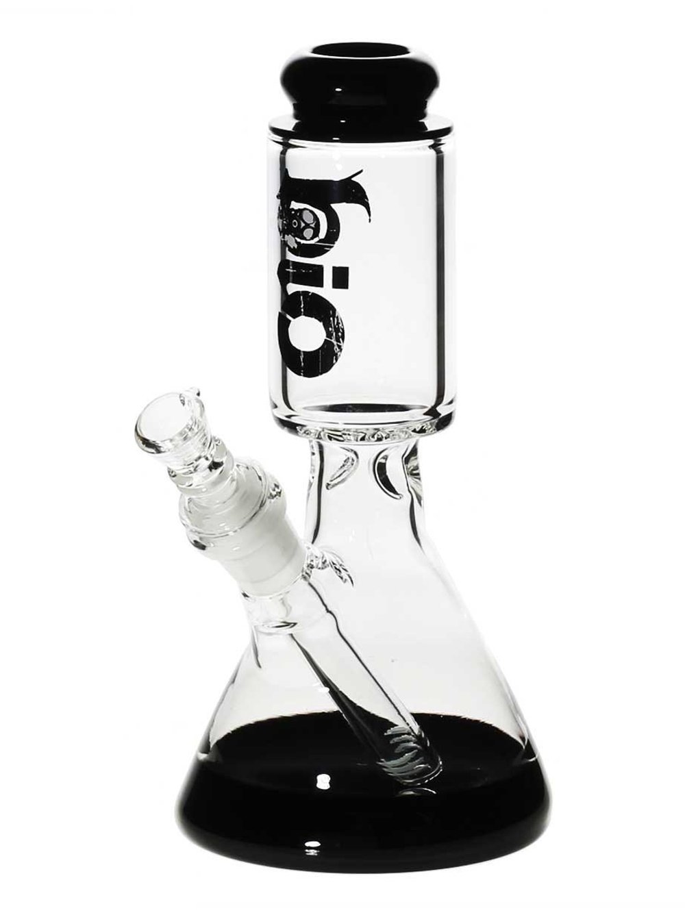 Bong Black 8" BIO Modern Beaker Fat Buddha Glass