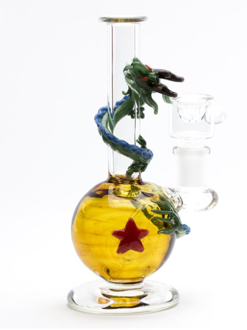 Dragon Sphere Mini Rig Bong Fat Buddha Glass