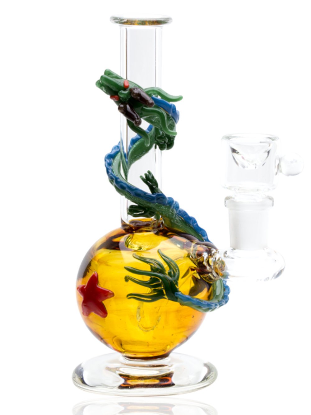 Dragon Sphere Mini Rig Bong Fat Buddha Glass