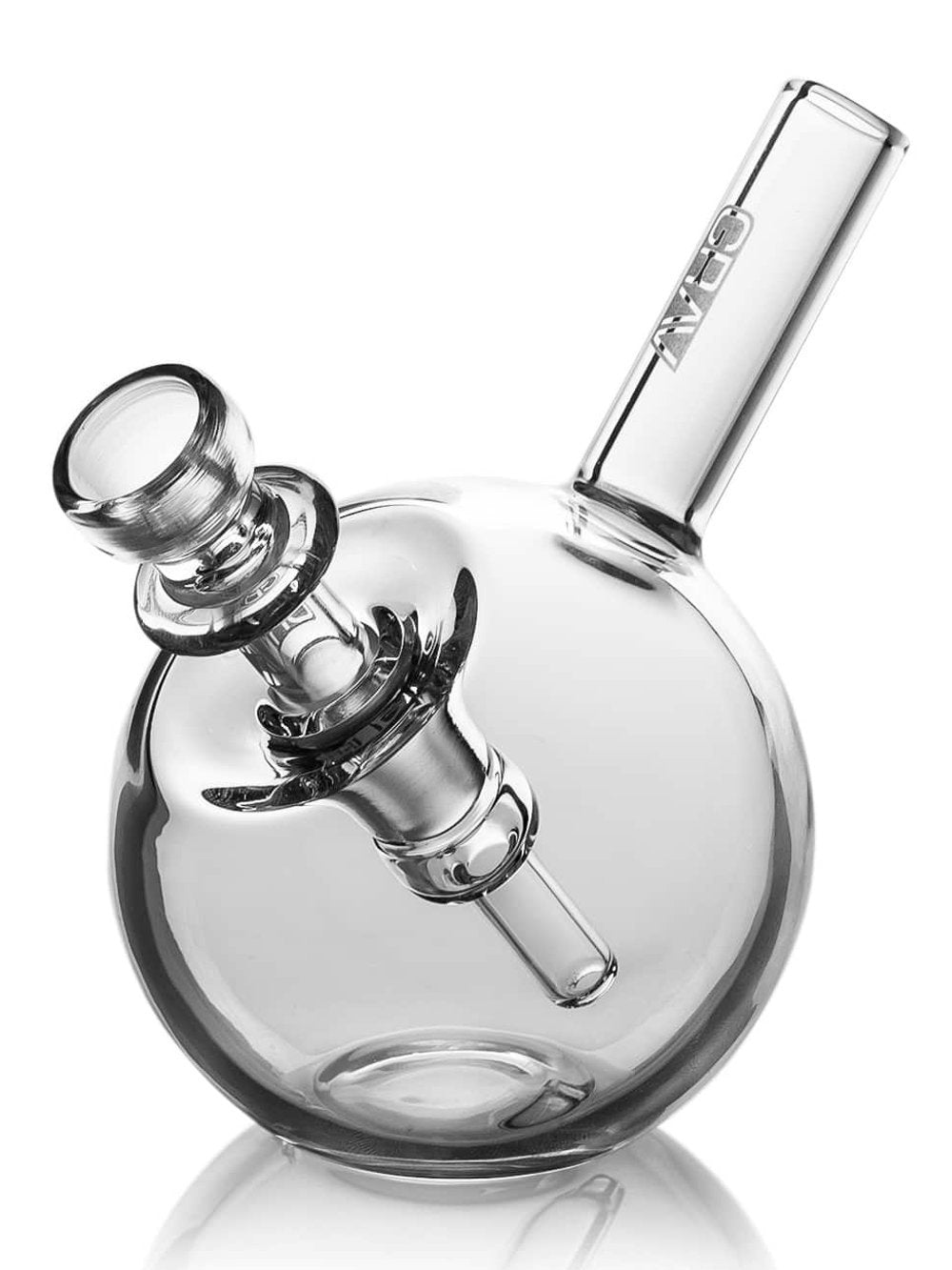 Grav Spherical Pocket Bubbler Fat Buddha Glass