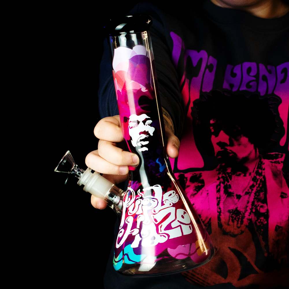 Famous Brandz Bong Jimi Hendrix Rainbow Haze Bong