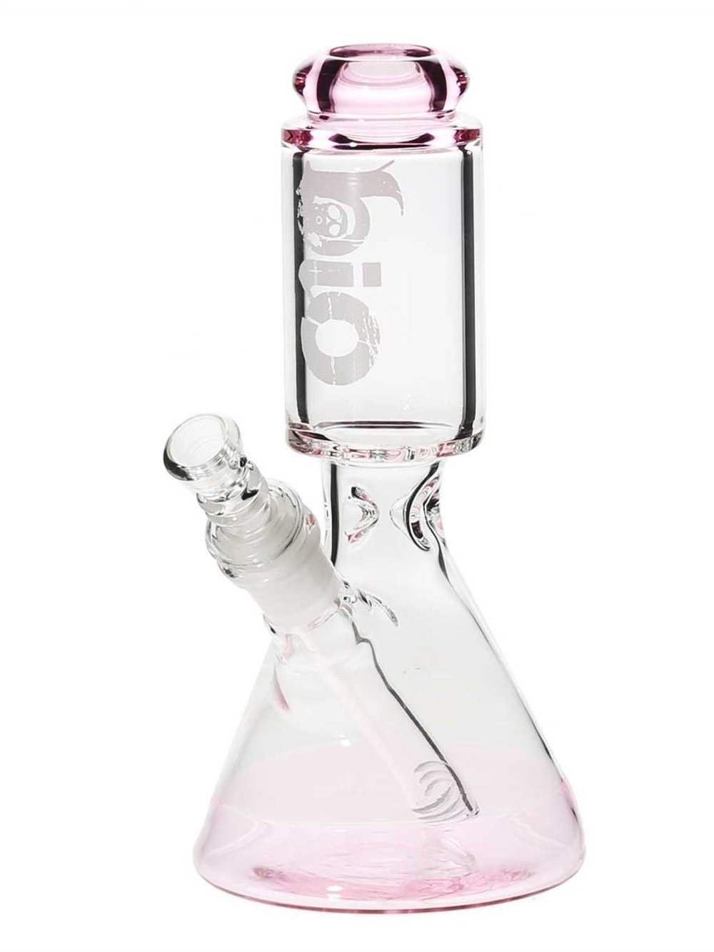 Bong Pink 8" BIO Modern Beaker Fat Buddha Glass