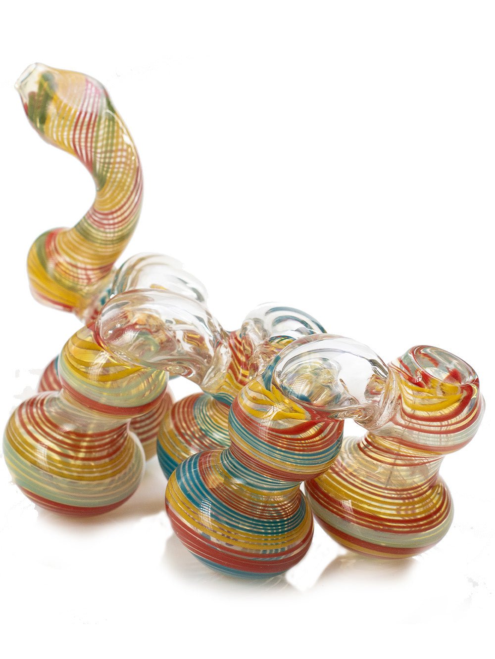 Fat Buddha Glass Bubbler 5 Chamber Bubbler Pipe