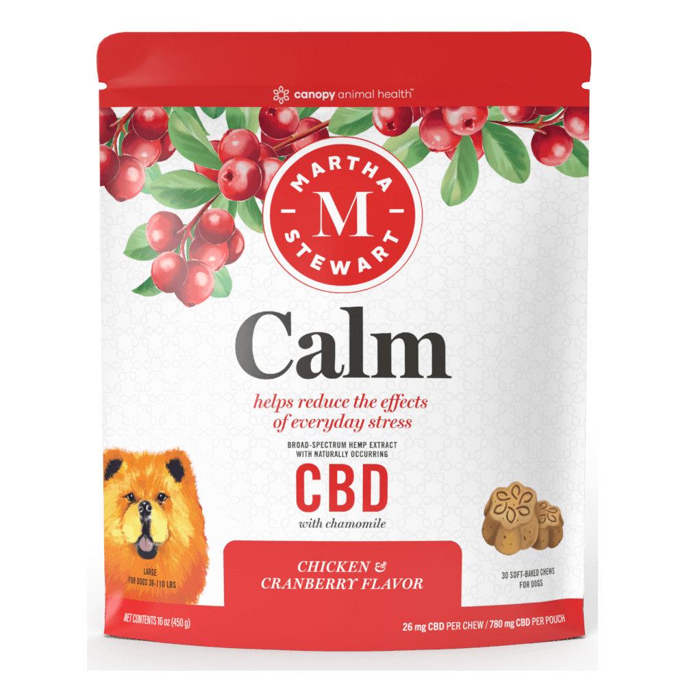 Martha Stewart CBD Calm Baked Dog Chew L