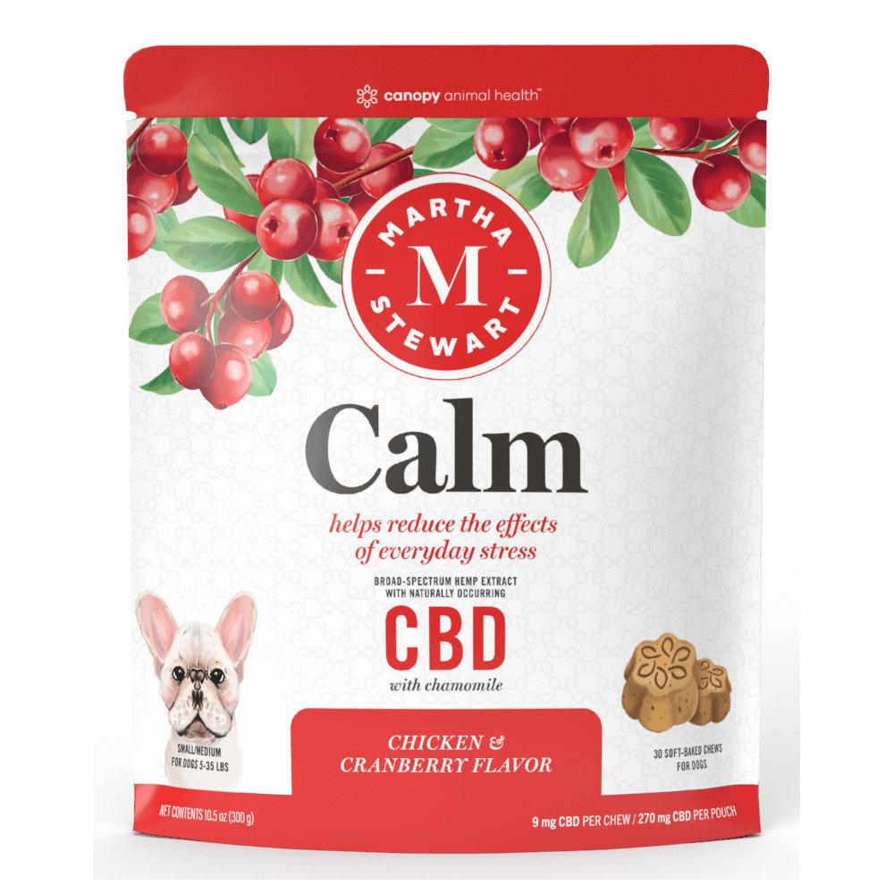 Martha Stewart CBD Calm Baked Dog Chew S/M